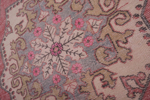 Vintage Oushak Rug 4'4'' x 7'1''