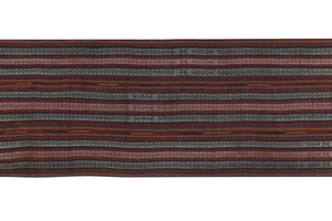 Vintage Turkish Kilim Rug 4'4'' x 13'