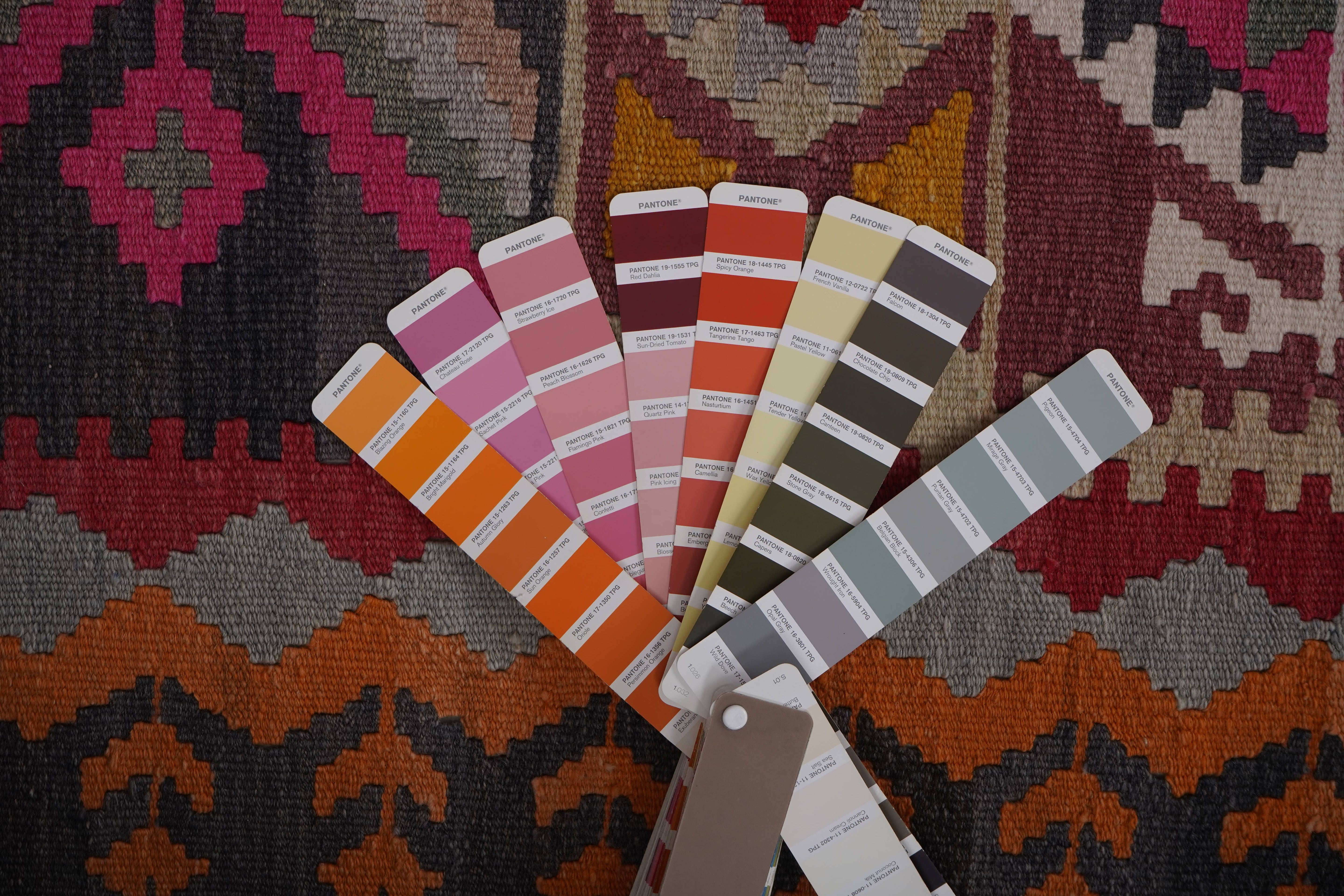 Vintage Turkish Kilim Runner 2'8'' x 16'7''