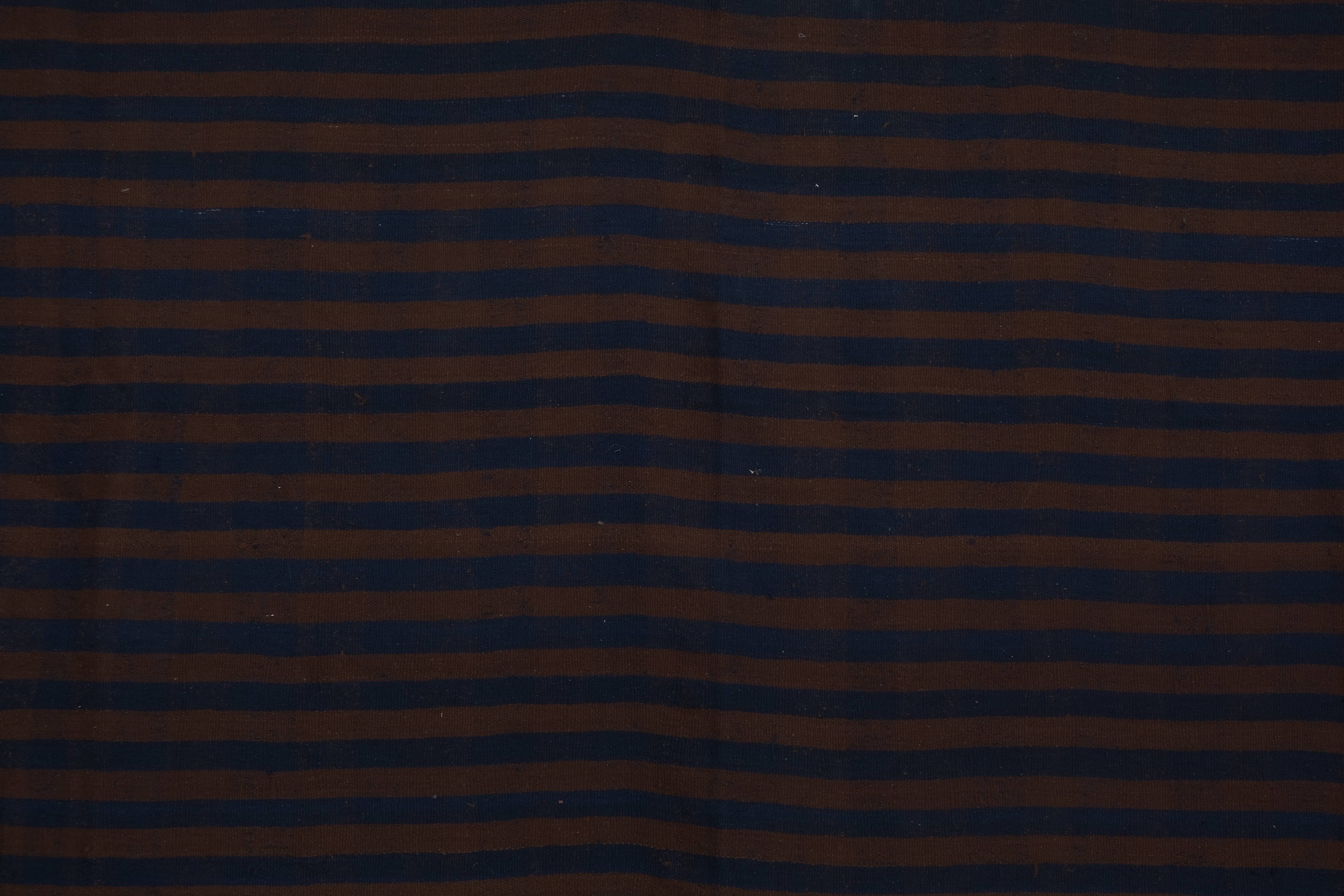 Vintage Turkish Kilim Rug 6'4'' x 9'11''