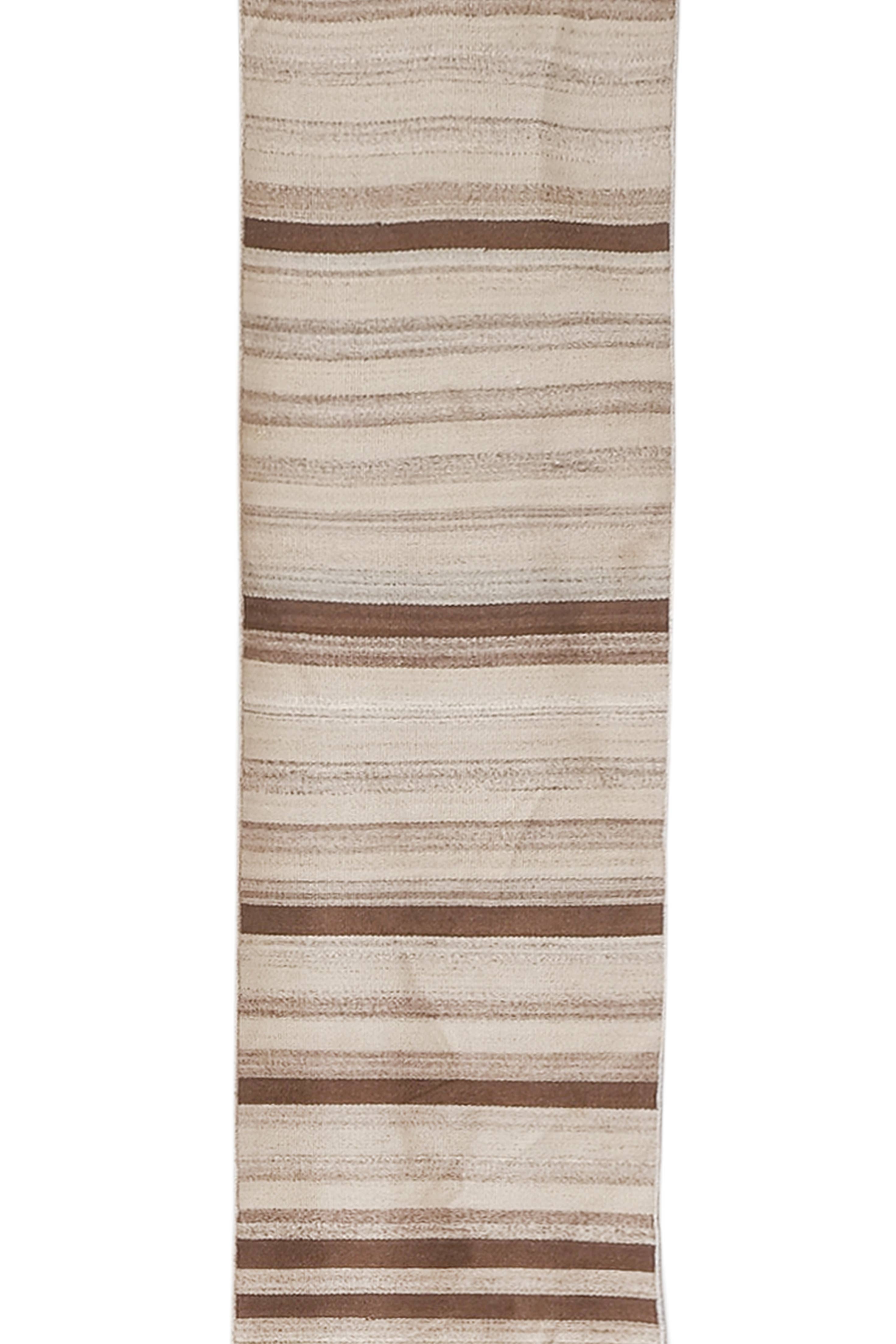 Vintage Turkish Kilim Runner 2'1'' x 20'6''