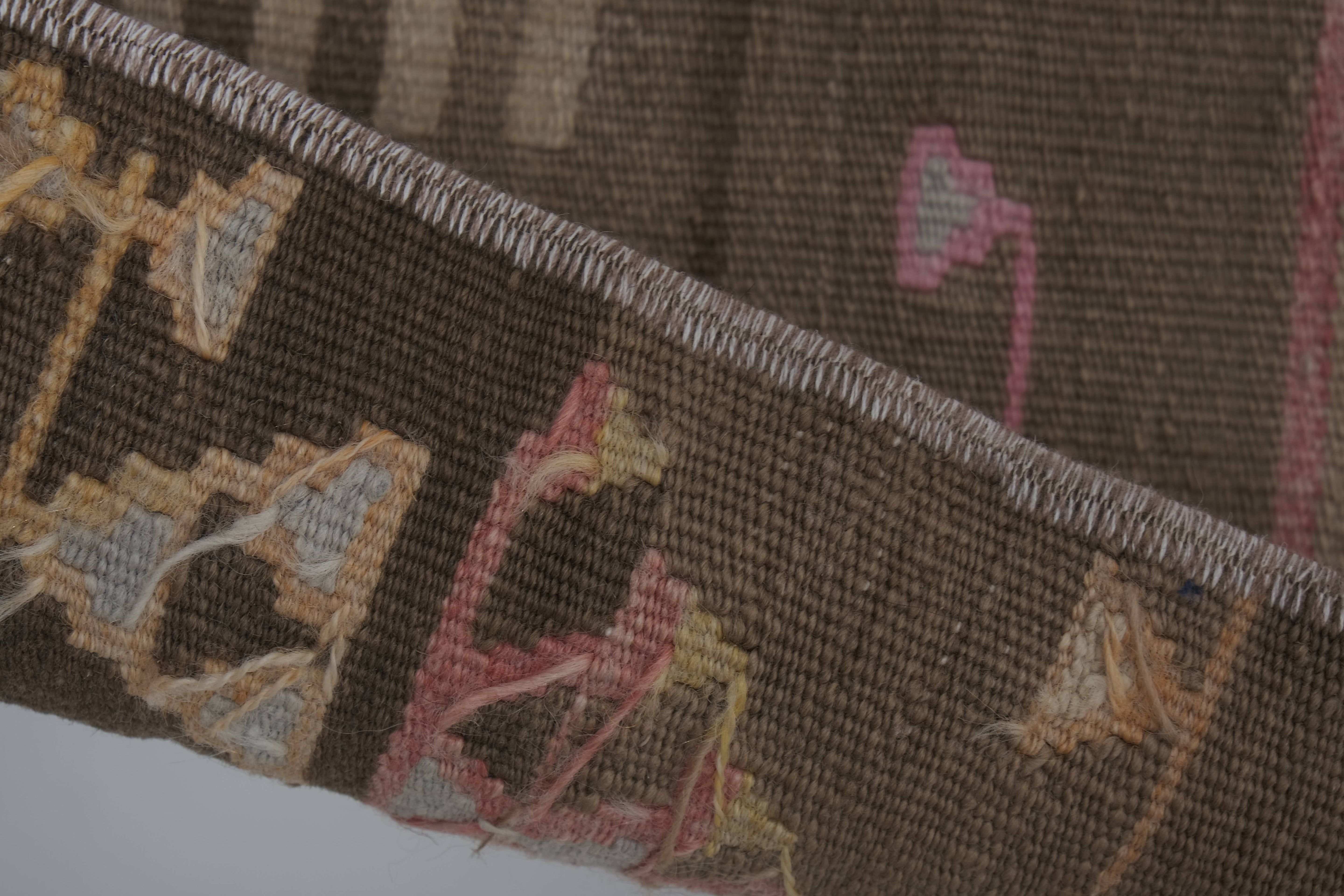 Vintage Sivas Kilim Runner 2'8'' x 12'6''