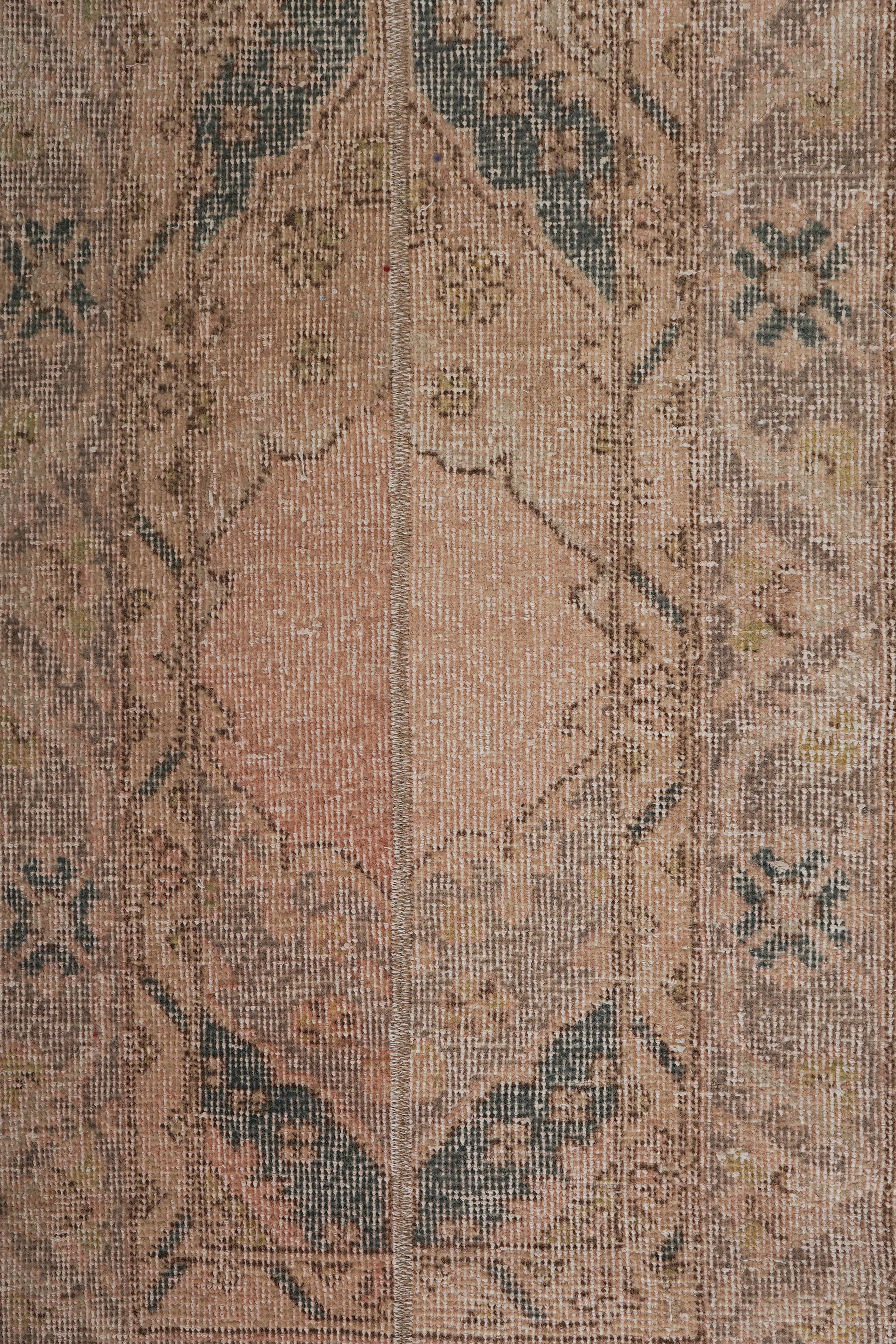 Vintage Oushak Runner 1'8'' x 12'9''
