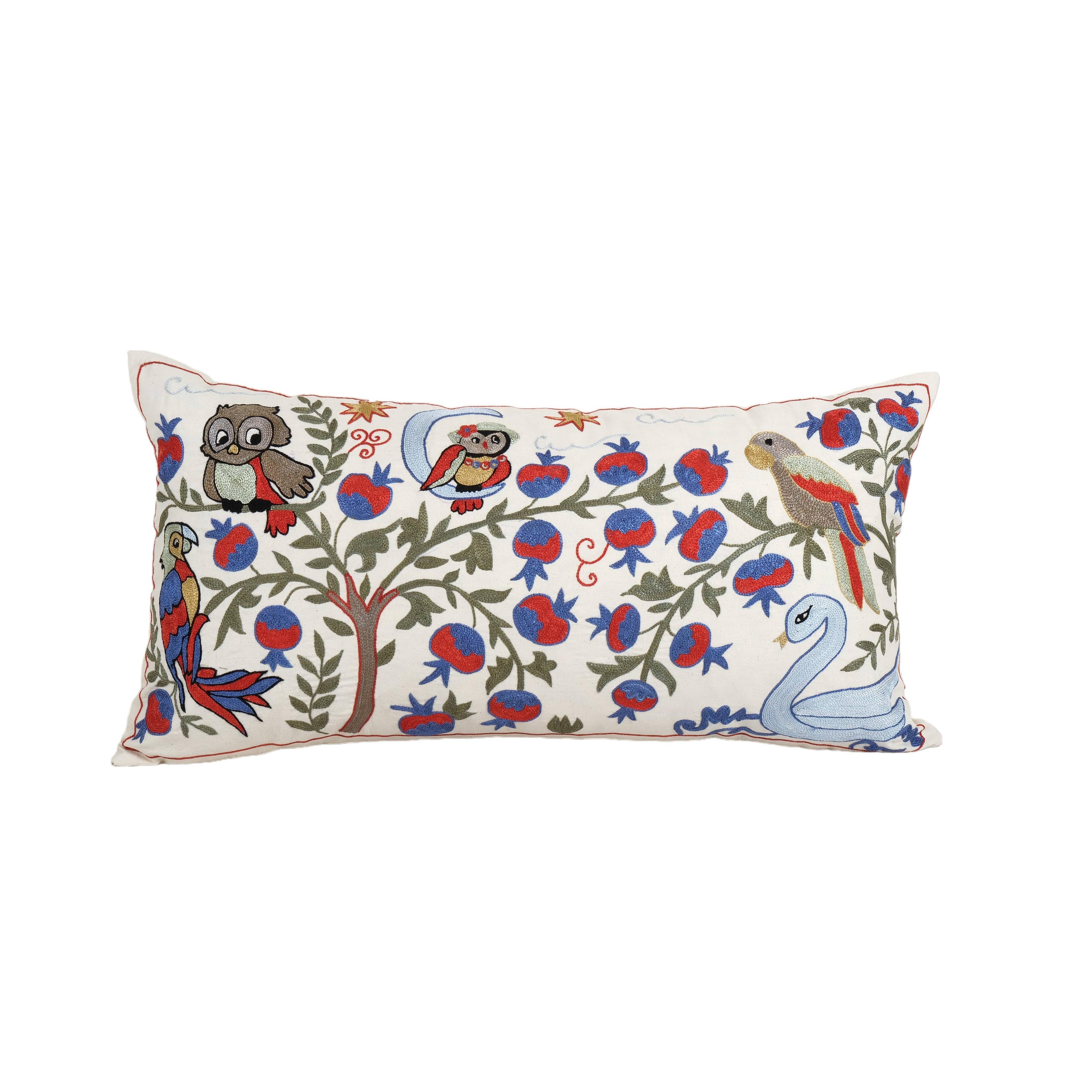 Duck Suzani Bedding Pillow Cover | 18'' x 34''