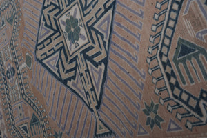 Vintage Oushak Rug 6' x 6'4''