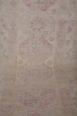 Vintage Oushak Runner 3' x 14'5''