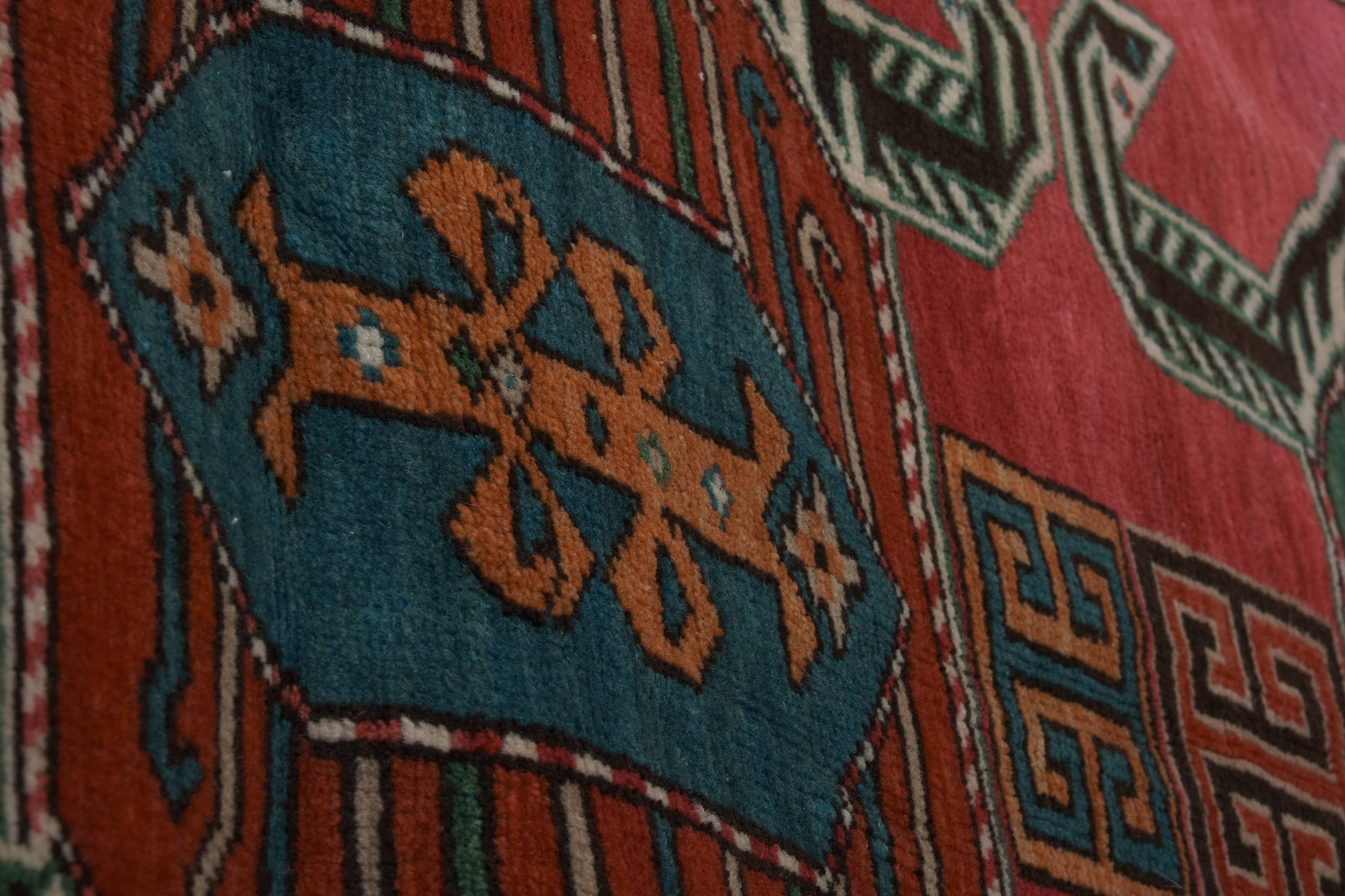 Vintage Turkish Rug 3'11'' x 6'6''