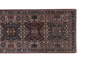 Vintage Turkish Anatolian Runner Rug 2'6'' x 10'