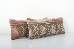 Rug Pillow Cover Set of 2 | 10'' x 19''