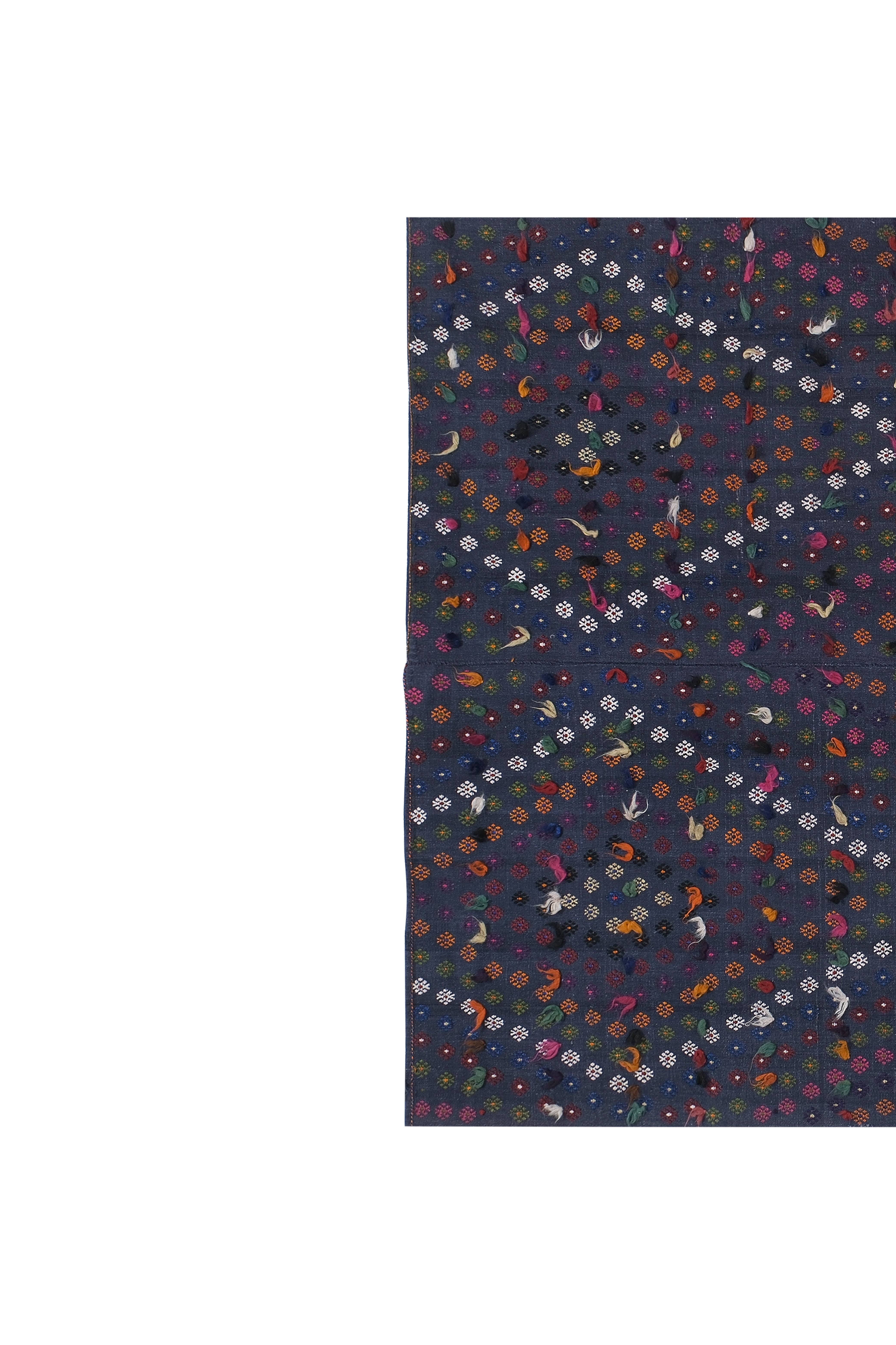 Hand-Embroidered Vintage Textile | 6'7'' x 9'8''