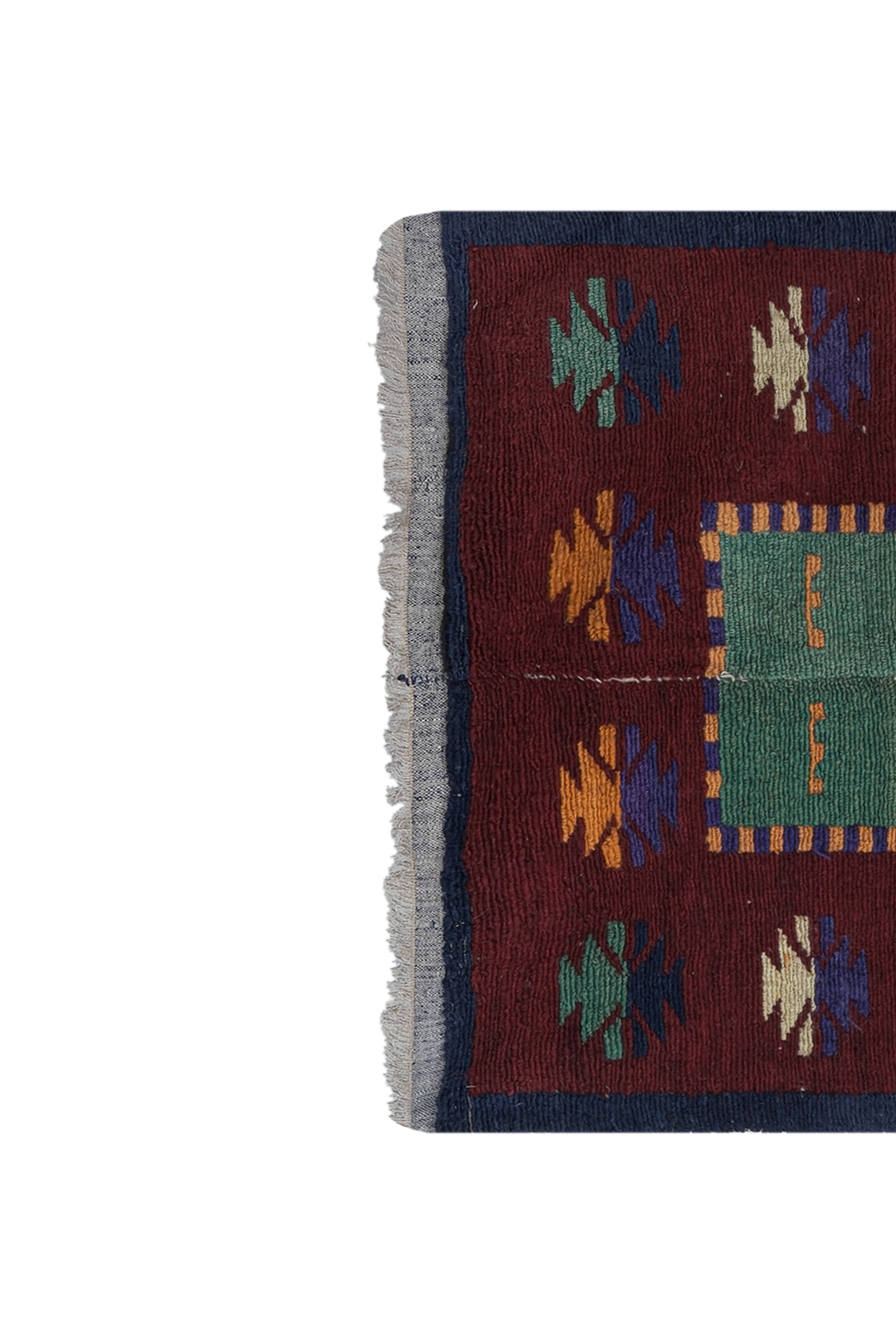 Vintage Turkish Tulu Rug 3'5'' x 5'2''