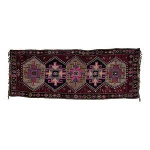Vintage Kars Kilim Rug 5'5'' x 13'11''