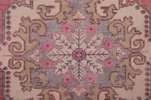 Vintage Oushak Rug 4'4'' x 7'1''