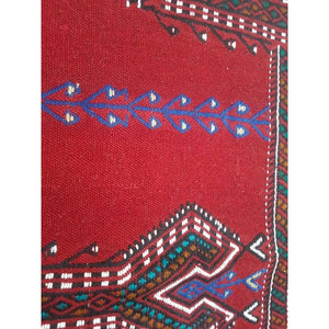 Vintage Turkish Karapinar Kilim Rug 5'8'' x 8'2''