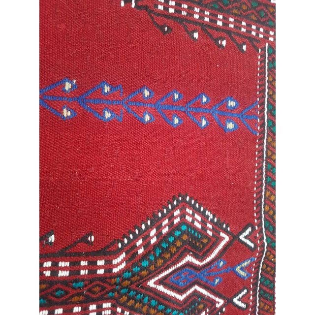 Vintage Turkish Karapinar Kilim Rug 5'8'' x 8'2''
