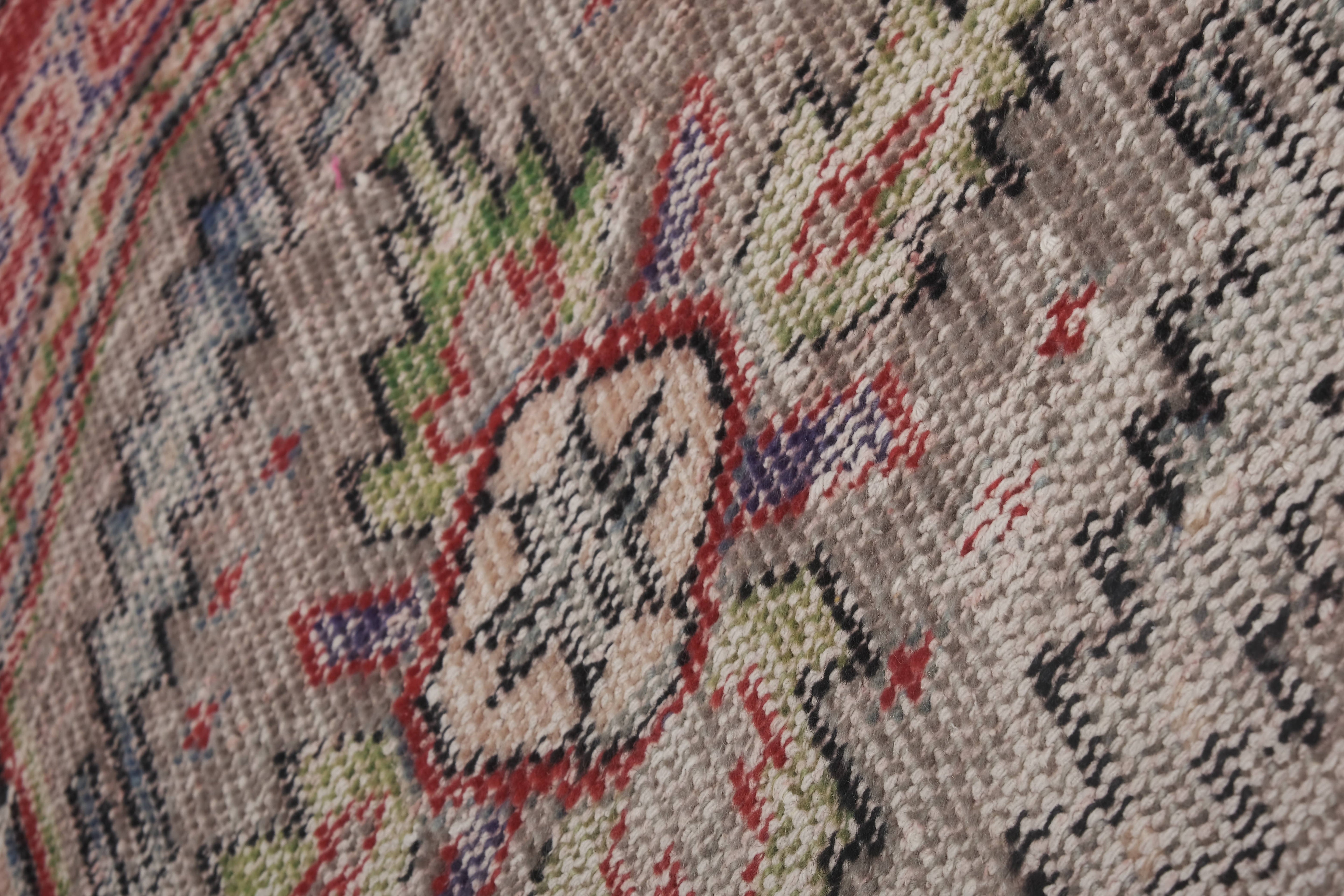 Vintage Oushak Runner 2'6'' x 16'6''