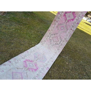 Vintage Oushak Runner 2'6'' x 13'5''