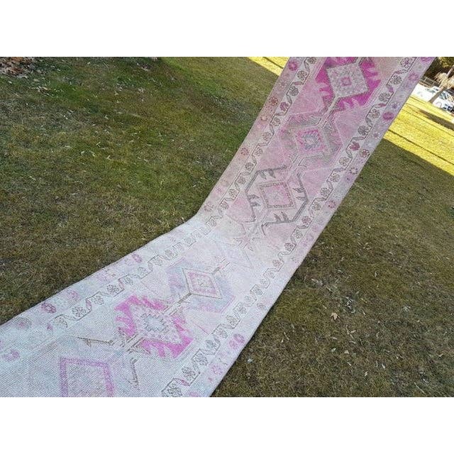 Vintage Oushak Runner 2'6'' x 13'5''