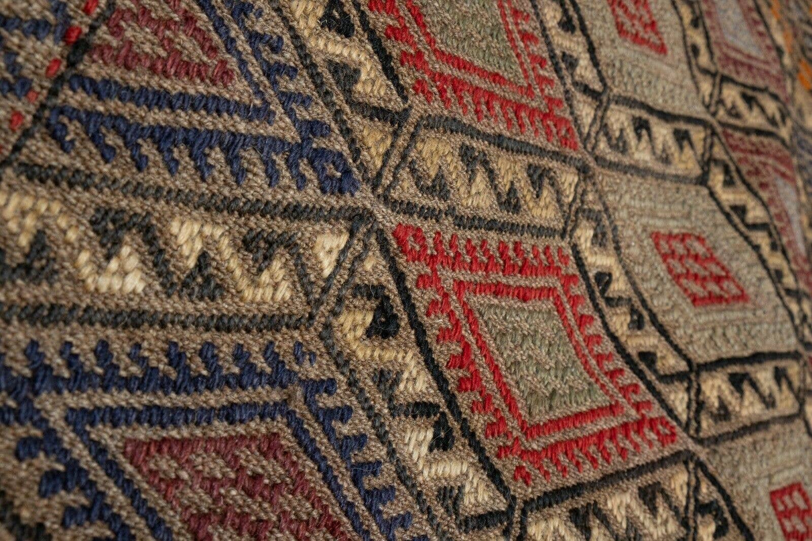 Vintage Turkish Kilim Runner 1'8'' x 13'9''
