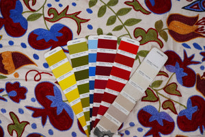 Suzani Wall Hanging & Bedspread | 3'7'' x 6'