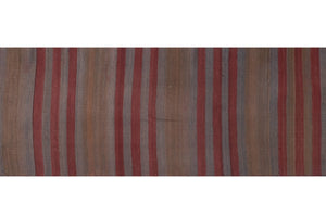 Vintage Turkish Kilim Runner 2'1'' x 18'4''