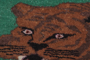 Vintage Turkish Rug 31'' x 59''