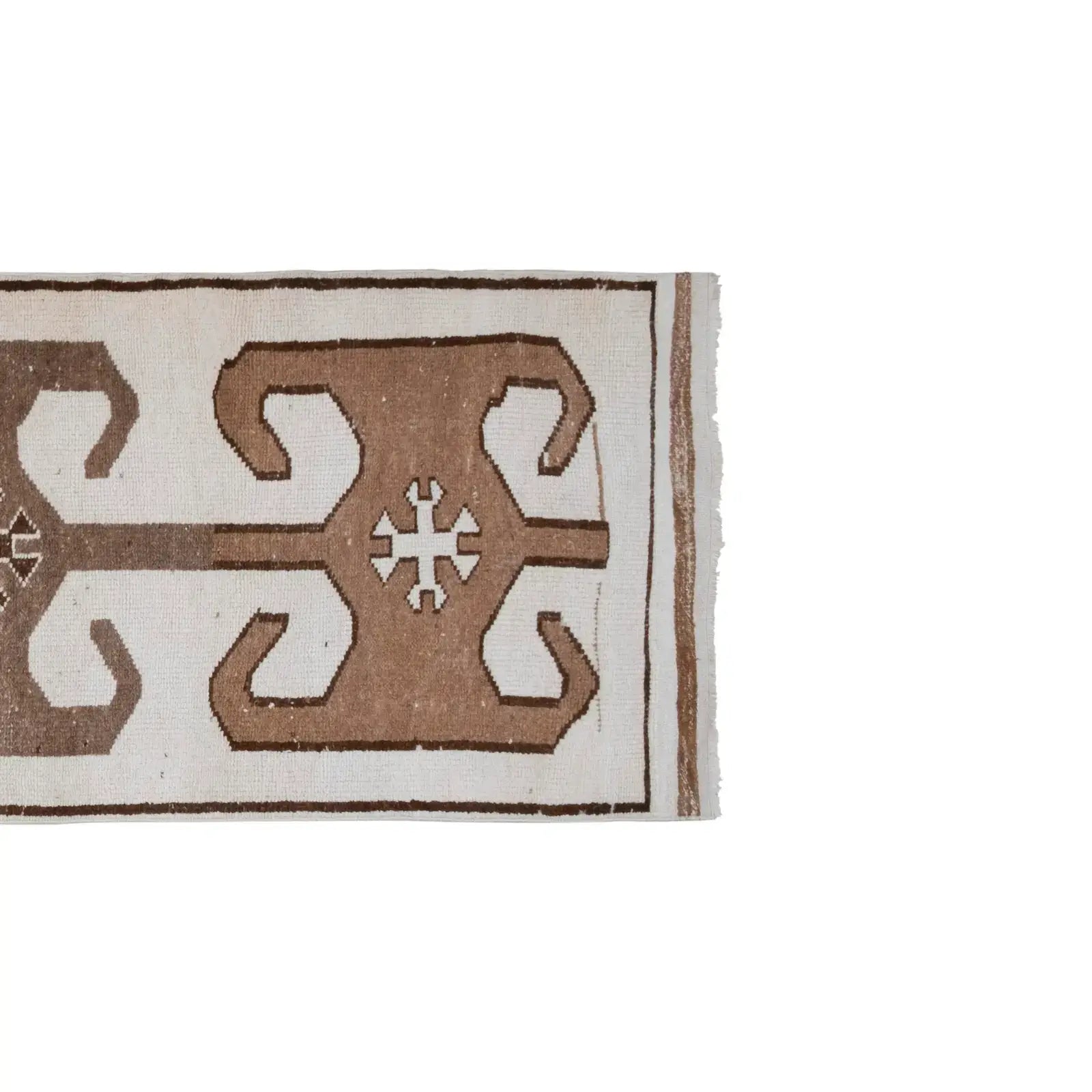 Vintage Turkish Runner Rug 3'1'' x 11'7''