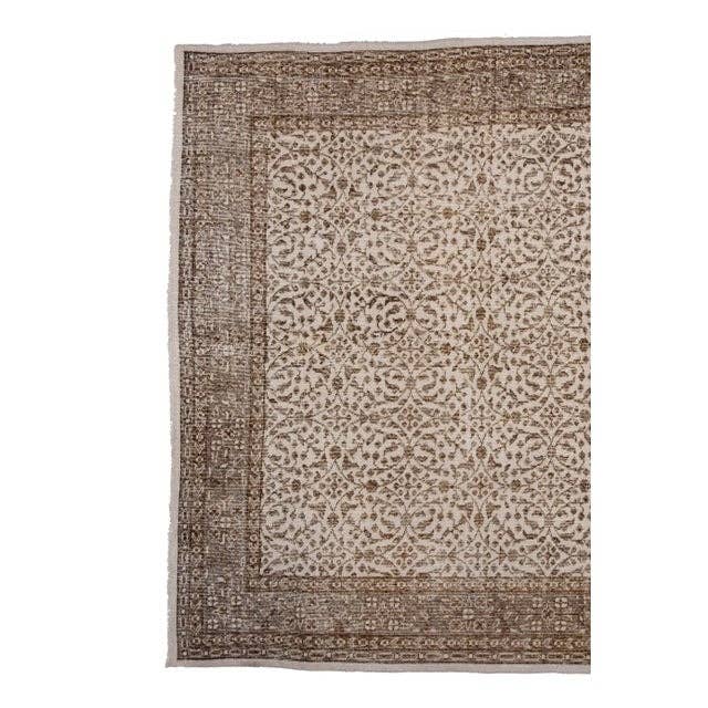 Vintage Oushak Rug 6'9'' x 10'