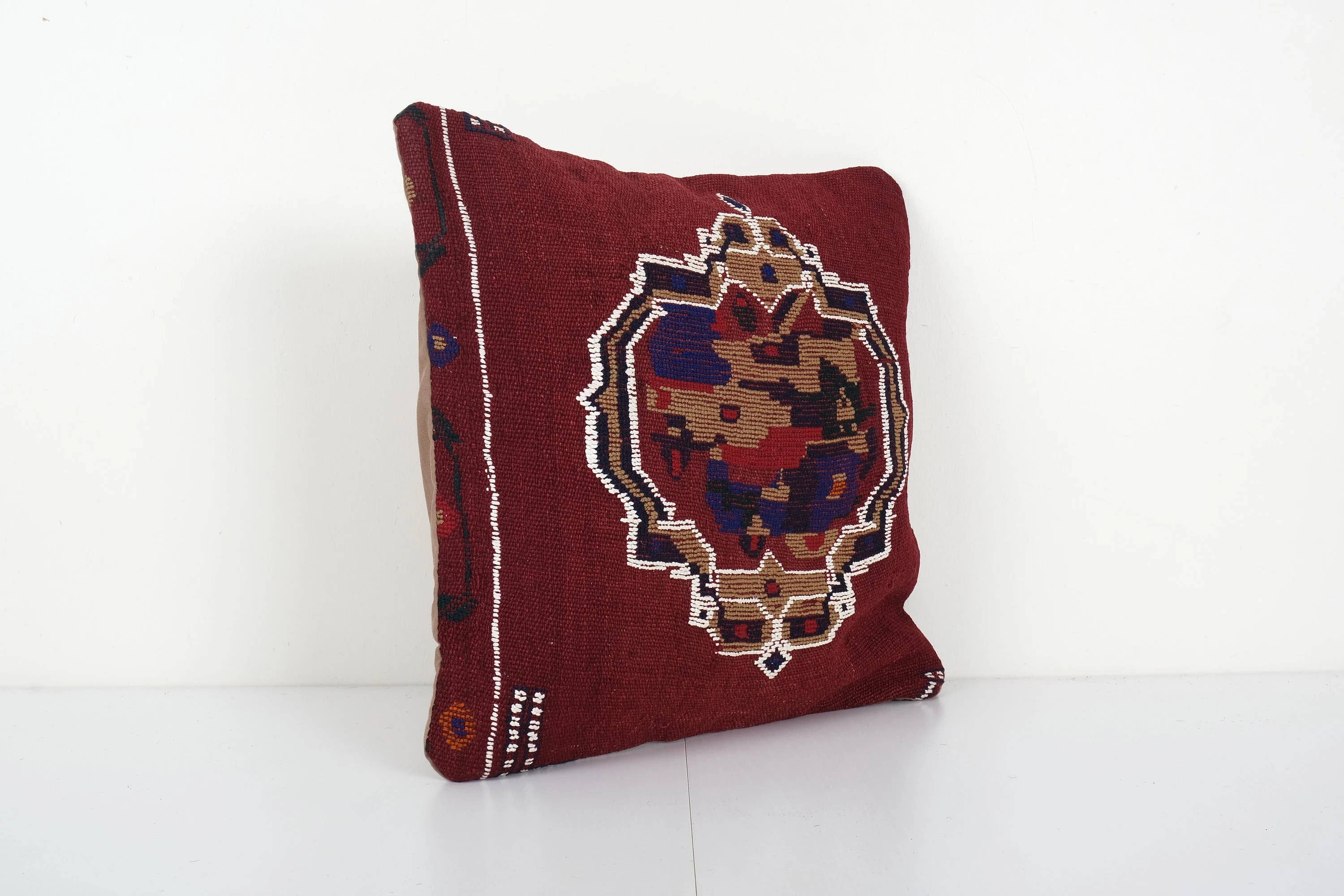 Kilim Pillow Cover | 17'' x 17''