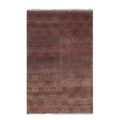 Vintage Turkish Tulu Rug 4'2'' x 5'10''