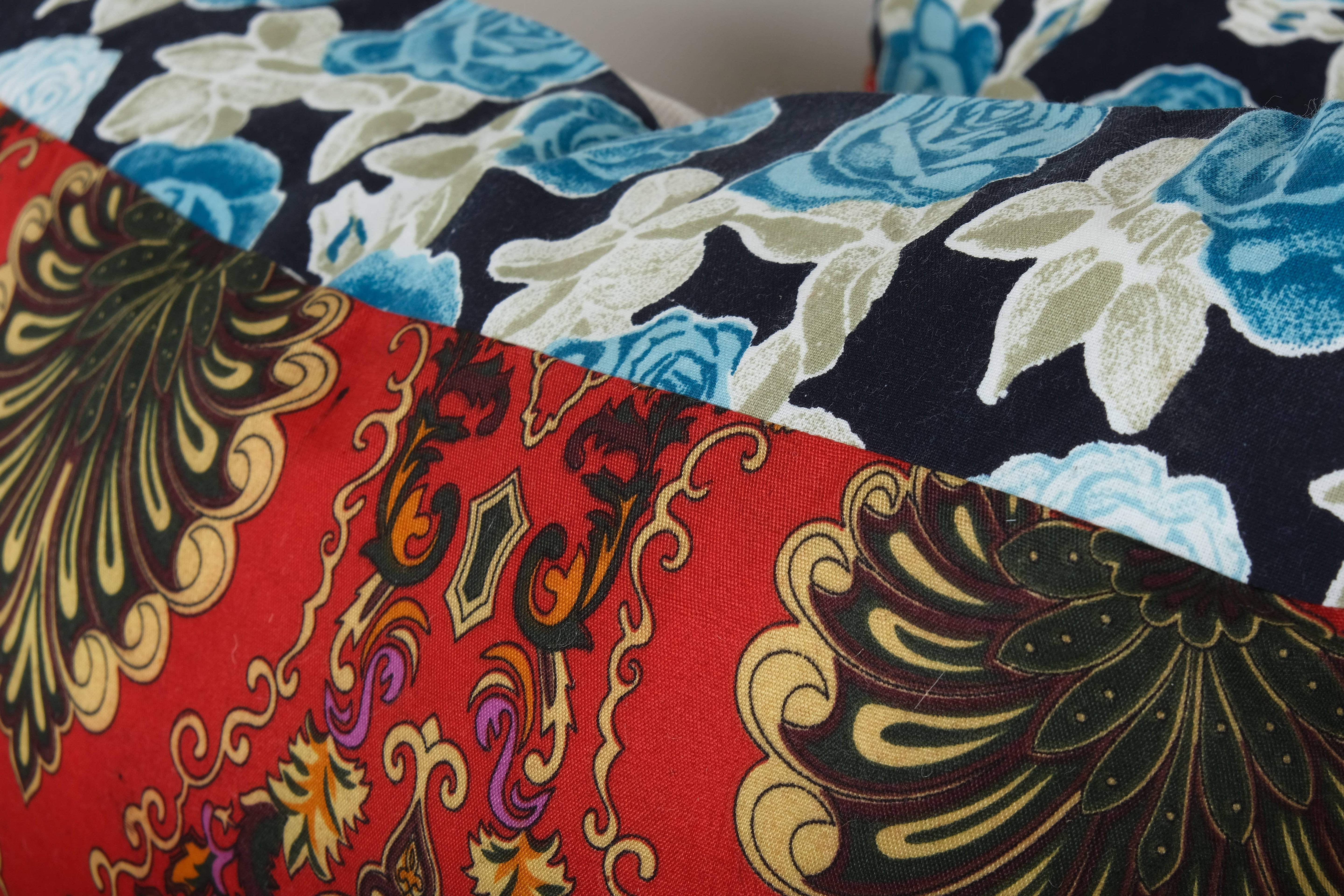 Uzbek Roller Printed Pillow Cover Set of 2 | 15'' x 22''