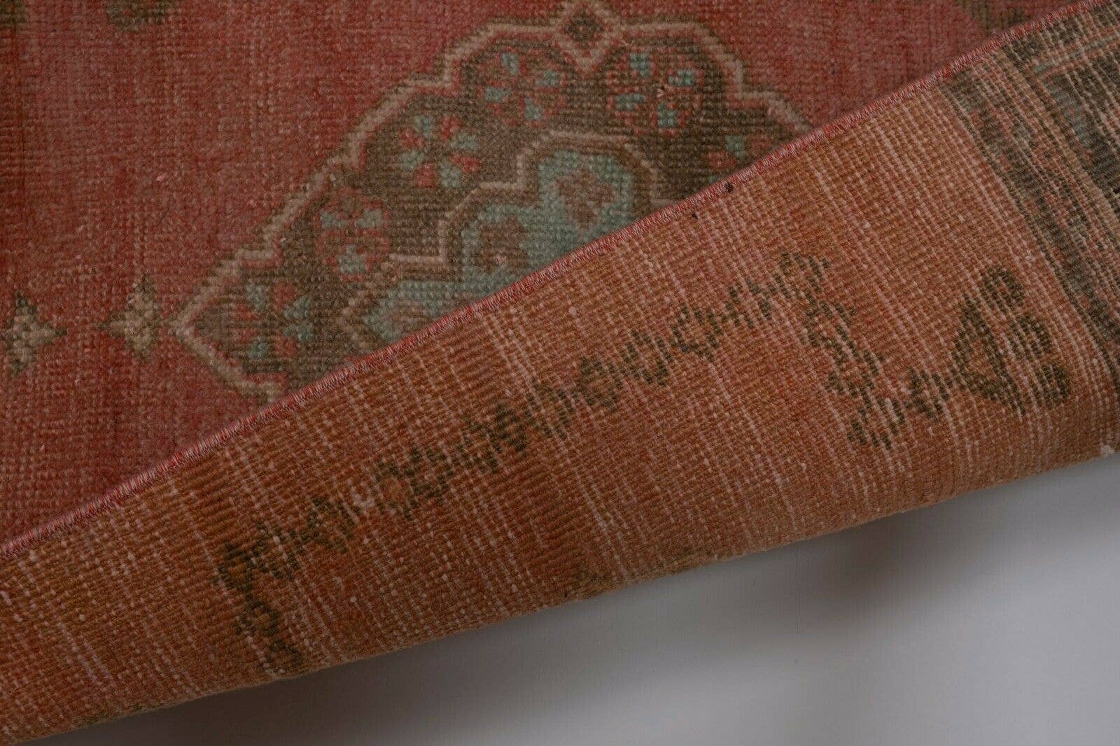 Vintage Oushak Runner 2'6'' x 11'4''
