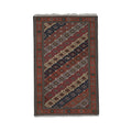 Vintage Turkish Kilim Rug 4'2'' x 6'5''