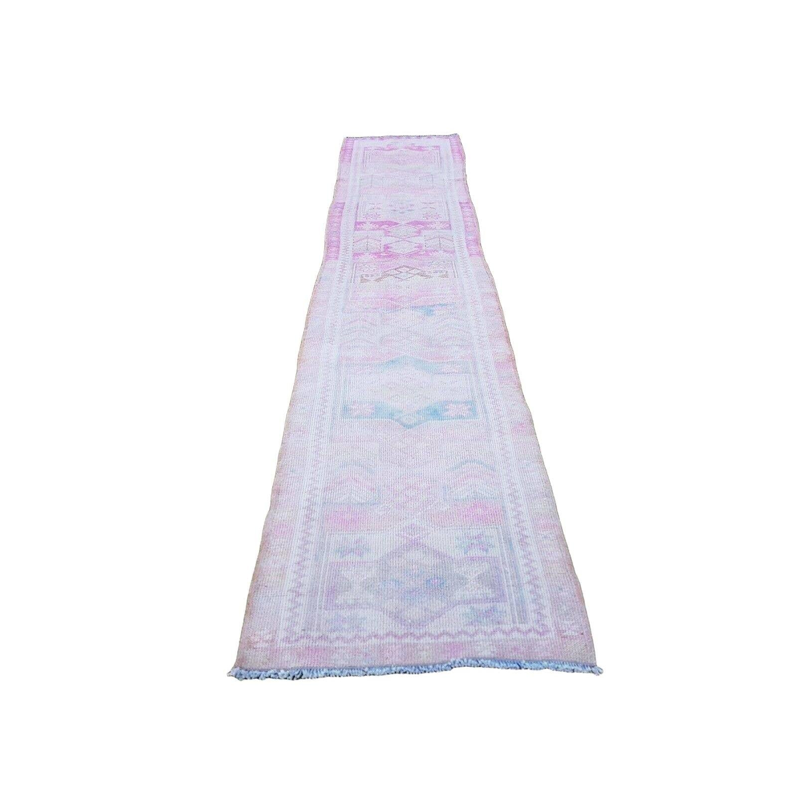 Vintage Kurdish Runner Rug 2'9'' x 13'3''