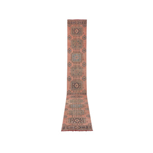 Vintage Oushak Runner 2'7'' x 21'4''