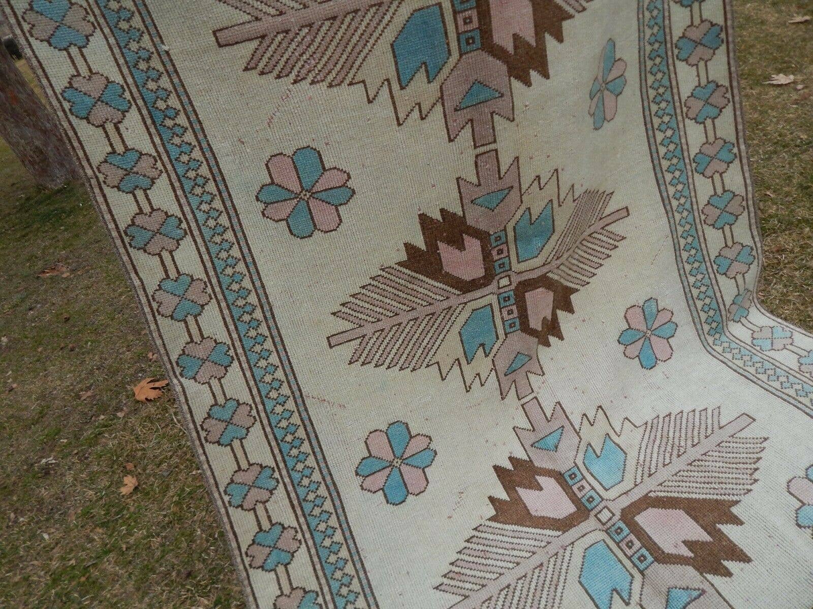 Vintage Oushak Runner 4'11'' x 7'10''
