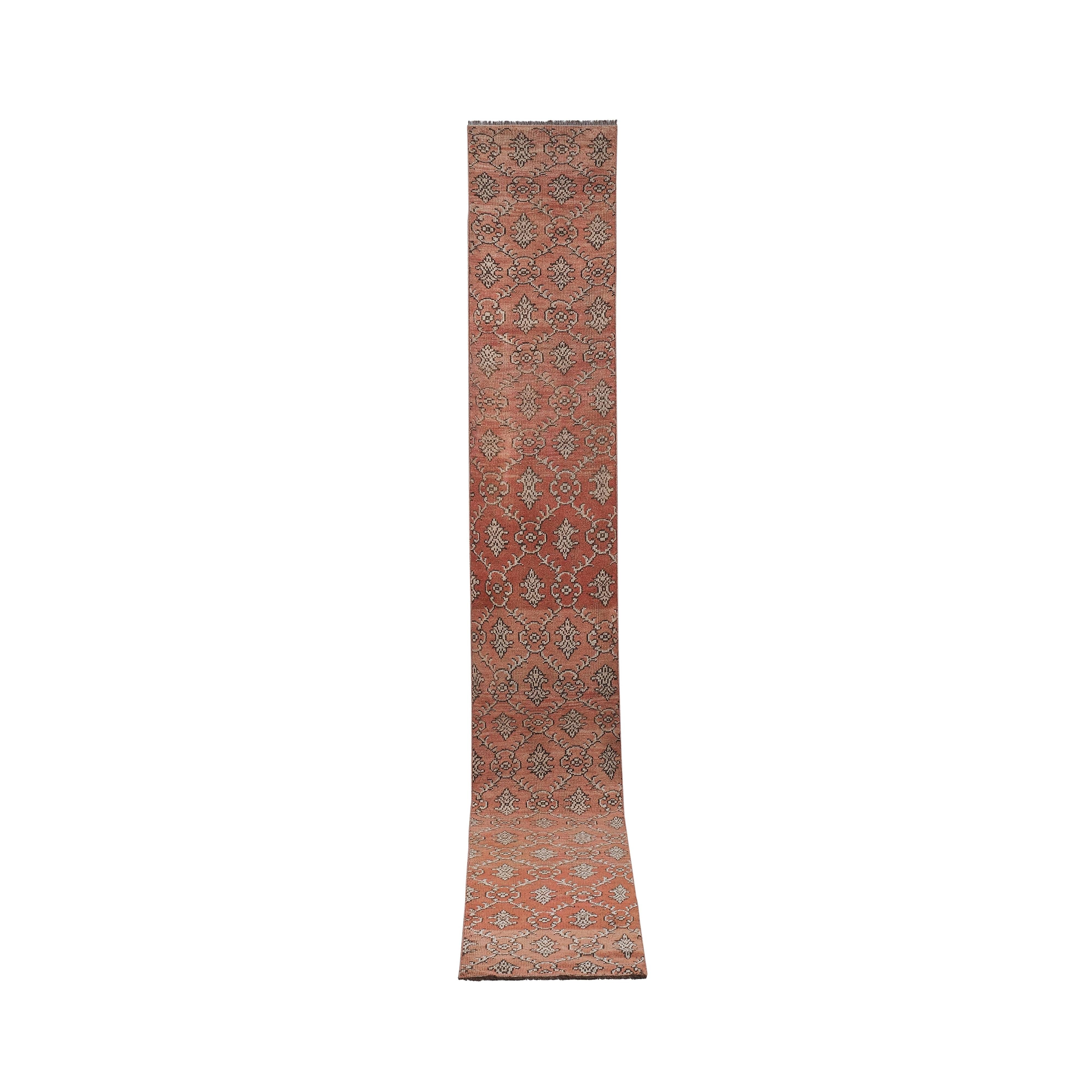 Vintage Turkish Runner Rug 2'3'' x 15'5''