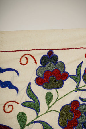 Suzani Wall Hanging & Tablecloth | 17'' x 33''