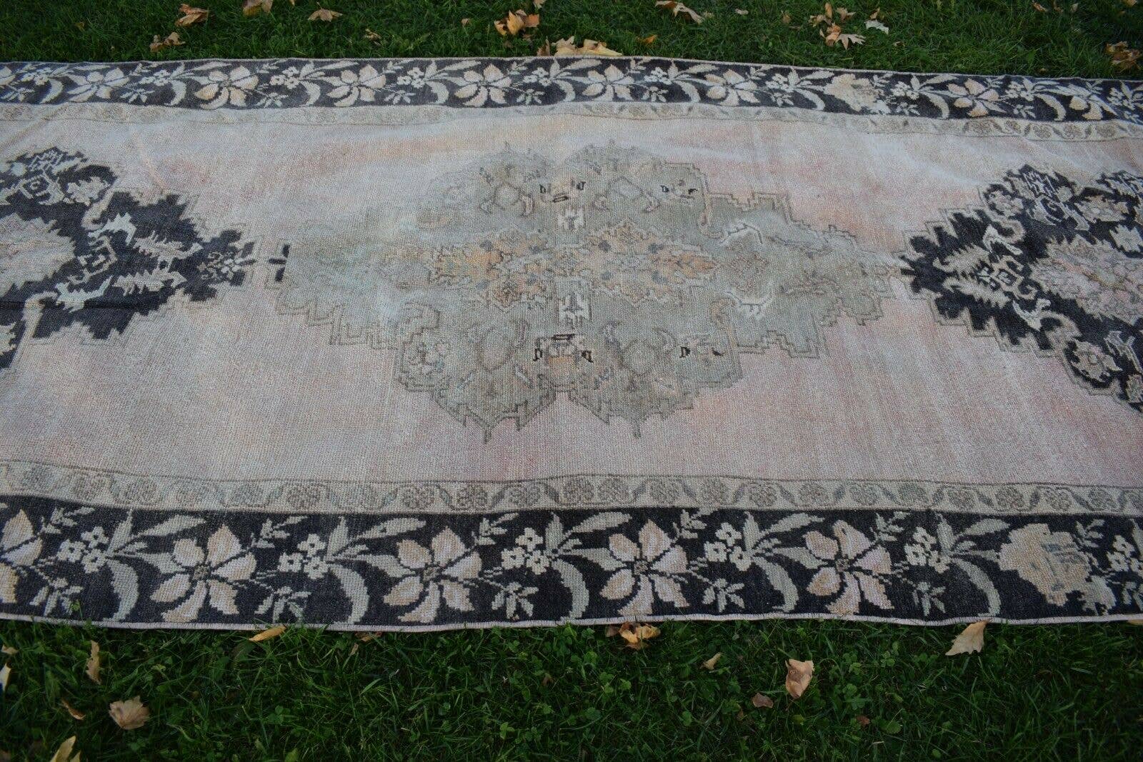 Vintage Oushak Rug 4'8'' x 13'3''
