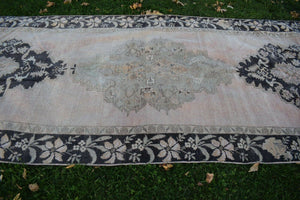 Vintage Oushak Rug 4'8'' x 13'3''