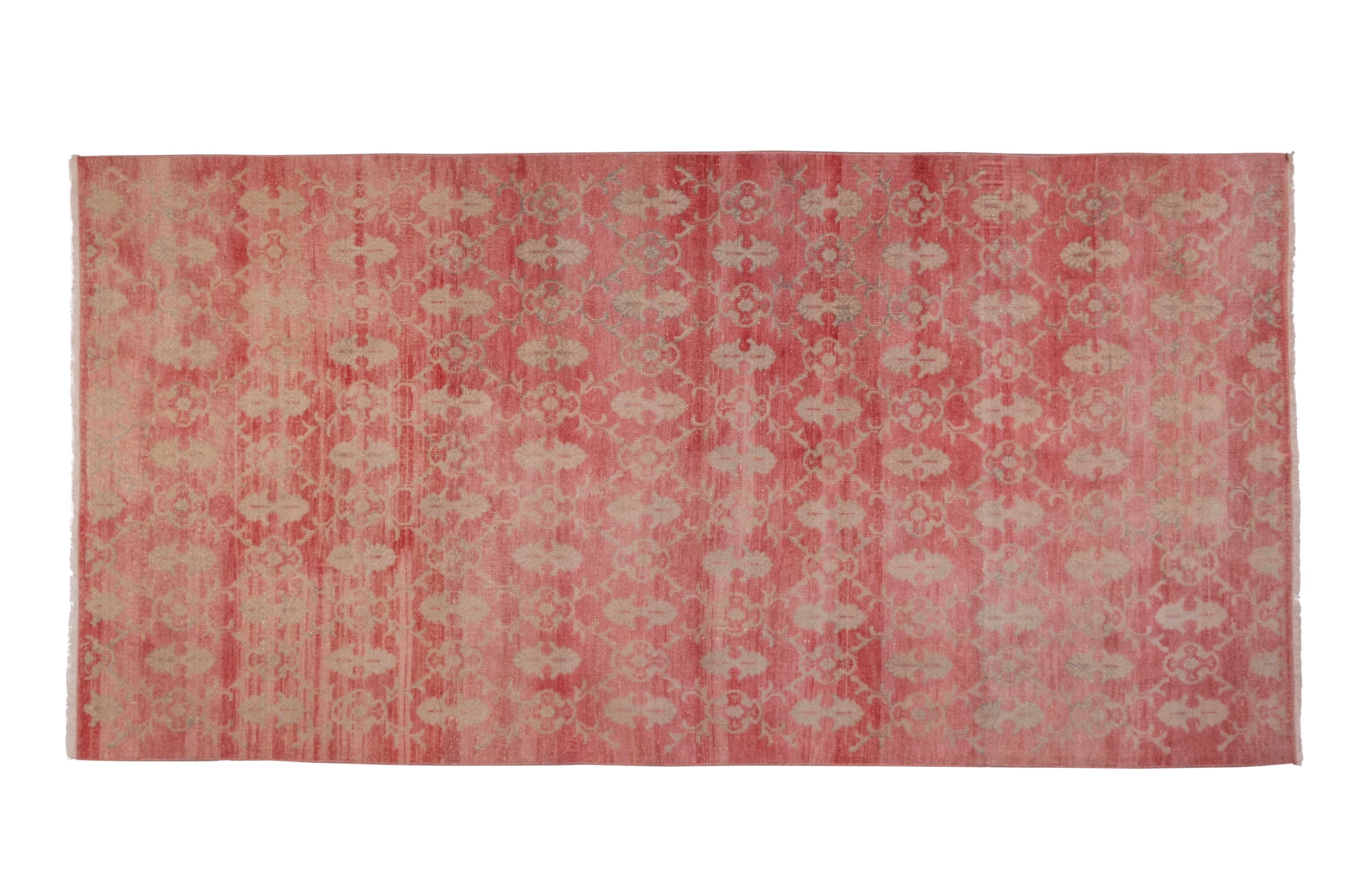 Vintage Turkish Karapinar Rug 5'3'' x 10'8''