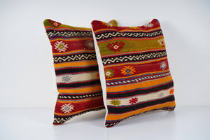 Kilim Pillow Cover Set of 2 | 20'' x 20''