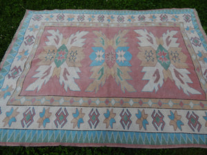 Vintage Oushak Rug 5'7'' x 7'1''