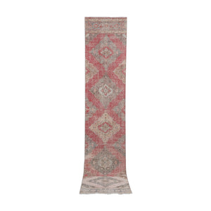 Vintage Oushak Runner 2'8'' x 13'3''