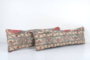 Rug Bedding Pillow Cover Set of 2 | 12'' x 36''