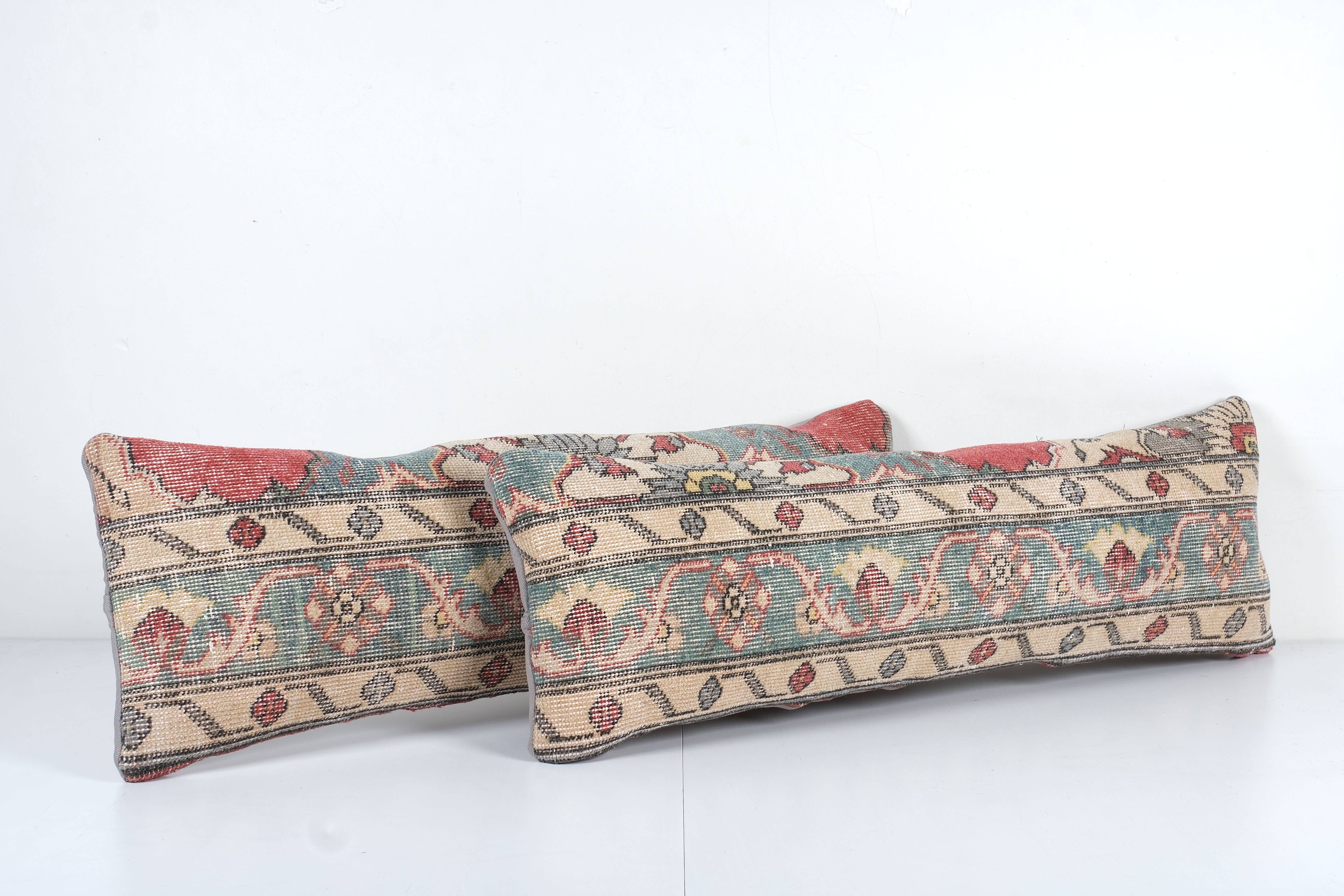 Rug Bedding Pillow Cover Set of 2 | 12'' x 36''