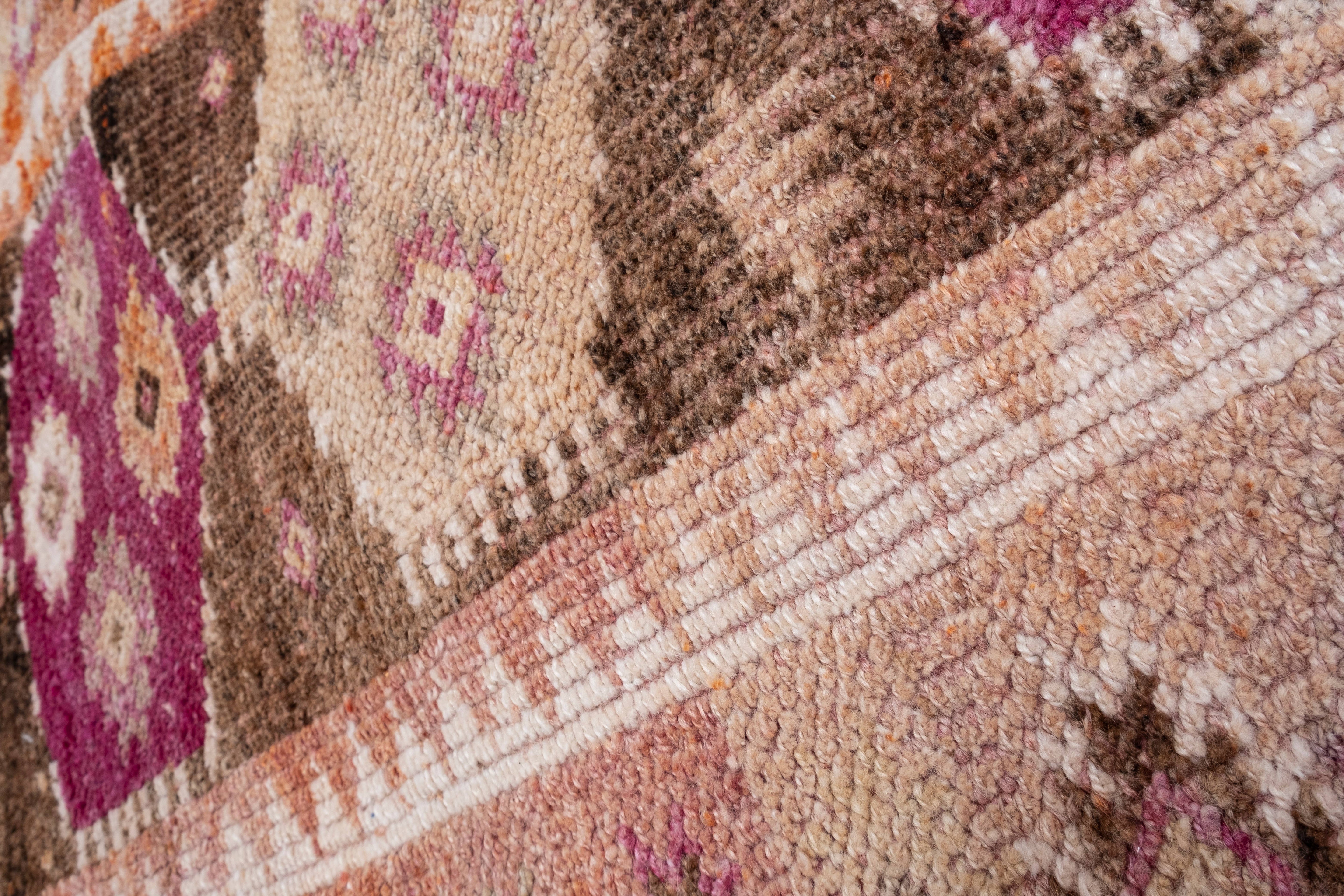 Vintage Kurdish Runner Rug 2'8'' x 10'4''