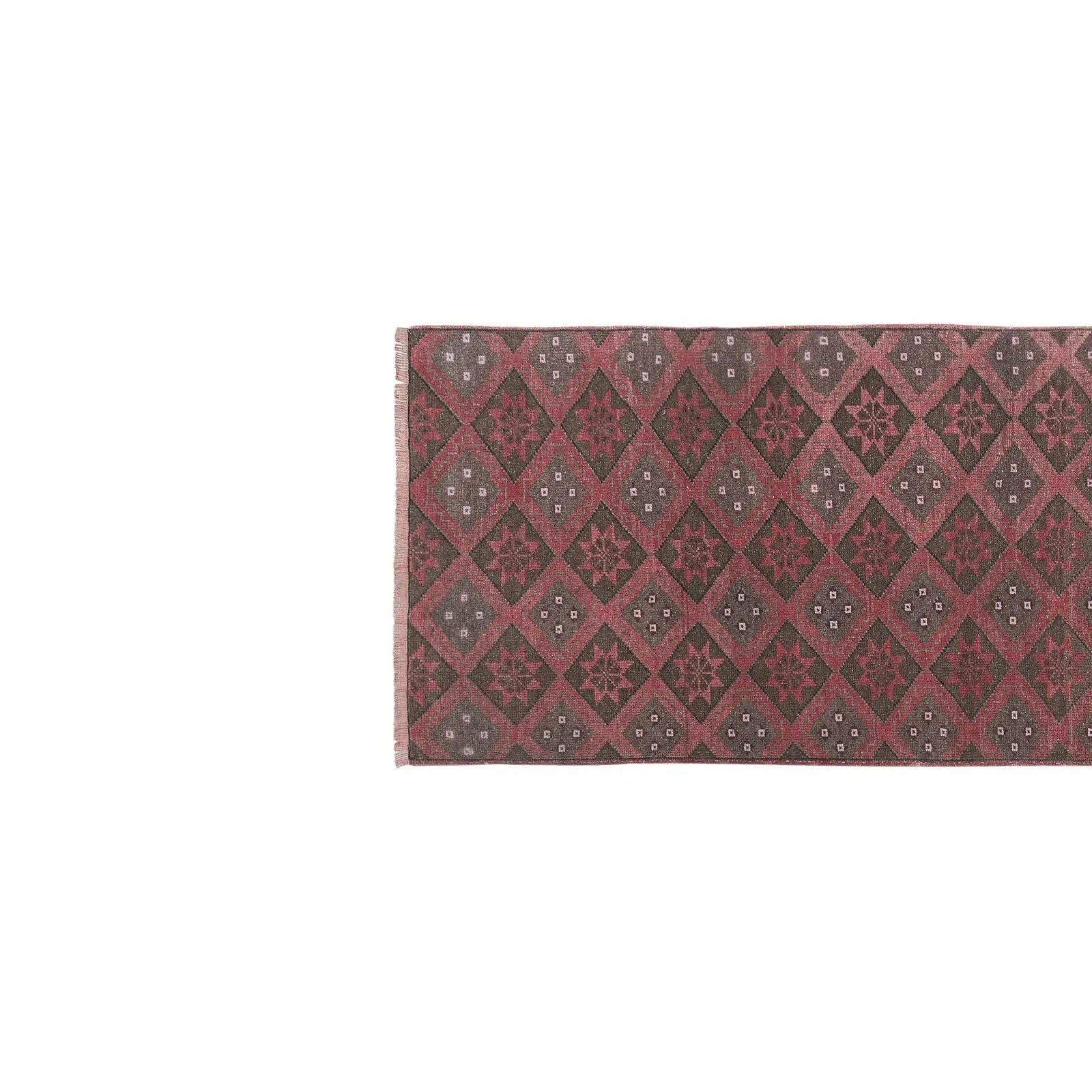 Vintage Turkish Karapinar Runner Rug 2'6'' x 6'6''