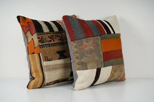 Kilim Pillow Cover Set of 2 | 20'' x 20''