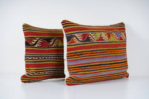 Kilim Pillow Cover Set of 2 | 16'' x 24''